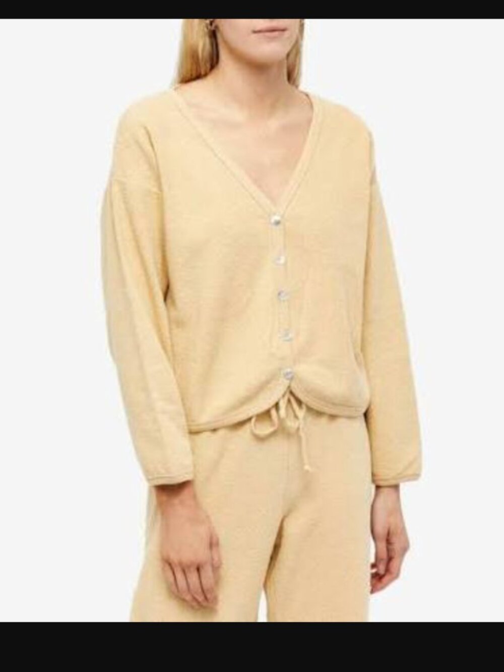 DONNI Brush terry cardigan Size:S